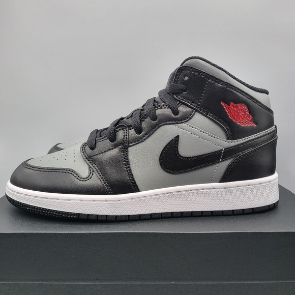 NEW Air Jordan Mid 'Shadow Red' 554725-096